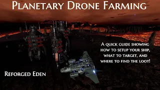 Planetary Drone Harvester & Swarm Farming Made Easy! | Reforged Eden 1.8 | Empyrion Galactic