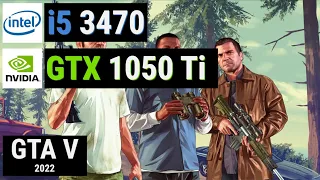 Core i5 3470 + GTX 1050 Ti = GTA V