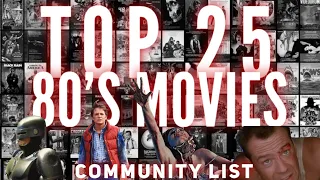 TOP 25 80s MOVIES COMMUNITY STREAM