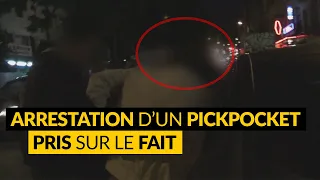 LA POLICE ARRÊTE LE PICKPOCKET LA MAIN DANS LE SAC !