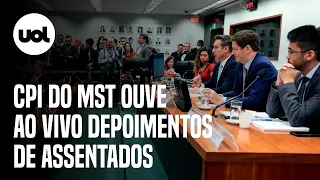 🔴 CPI do MST ao vivo: Integrantes de assentamentos em Goiás prestam depoimento na comissão