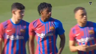 FC Barcelone vs nastic Tarragone - le début du joueur Yusuf Demir 🥵