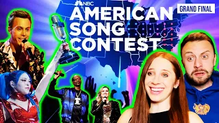 ENGLISH GIRL REACTS TO AMERICAN SONG CONTEST GRAND FINAL // LIVE REACTION