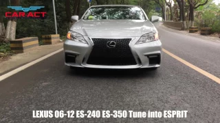 Exterior Tuning Lexus 2006-2012 ES240/ES350 Bumper change to Esprit Style Car Tuning