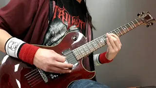 Amon Amarth - Pursuit of Vikings. Guitar Cover. HD