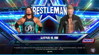 WWE 2K23 World Heavyweight Championship Tournament Semi Finals | AJ Styles VS Edge!