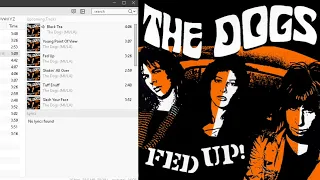 The Dogs - Fed Up 1976-1982 (from Lansing, MI) proto-punk, punk, rock