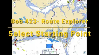 Bob 423 - Select a starting point on a Bob423 track for planning