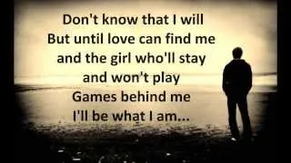 Solitary Man - Johnny Cash - Lyrics HD