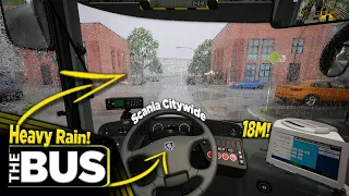 The Bus Gameplay 1.5 Released - Heavy Rain! | Thrustmaster T300RS GT Edition