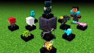 FIZ UMA COLEÇÃO COM TODOS TROFÉUS ILEGAIS DO MINECRAFT