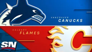 NHL Preseason Game 2 Highlights | Canucks vs. Flames  - September 25, 2022