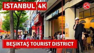 Istanbul 2023 Beşiktaş Tourist District 27 May Walking Tour|4k 60fps