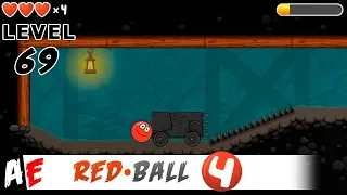 RED Ball 4 LEVEL 69 ПОДЗЕМНЫЕ ХОДЫ