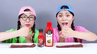 Mukbang makanan laut DONA