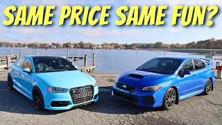 Subaru WRX STI vs. Audi S3 | What's The Better Enthusiast Daily Driver?