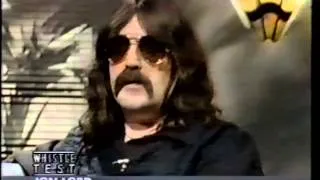 Ian Gillan & Jon Lord on the UK BBC2 Show ' The Old Grey Whistle Test' November 1985