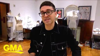 Christian Siriano shares what inspired him to support the medical community l GMA