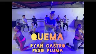 QUEMA - RYAN CASTRO - PESO PLUMA - Victor Uriel “Dance Fitness” - Zumba coreografía 🔥