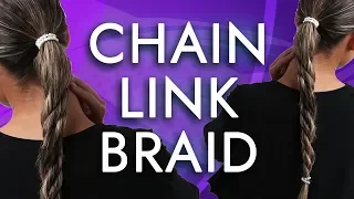 How To: Chain Link Braid | Cute Braided Hairstyle | Hair Tutorial for Beginners