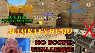 MAMBA VS HUMO NO SCOPE MATCH || SFG2