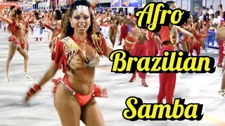 🔥🔥Afro Brazilian Samba Dancer in Rio Sambadrome - Samba Dancers