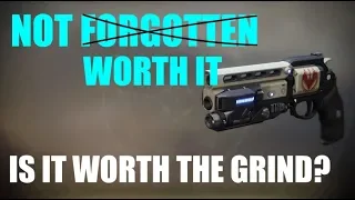 WHY NOT FORGOTTEN IS NOT WORTH THE GRIND