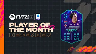 Dusan Vlahovic | Player of the Month: December 2021 | Serie A 2021/22