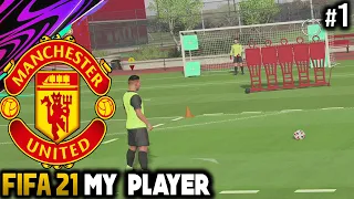 A LEGEND IS BORN | FIFA 21 Next Gen Storytelling My Player Career Mode Ep1 | Manchester United