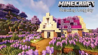 Relaxing Minecraft Longplay - Lavender Fields House (No Commentary) [Biomes O’ Plenty]