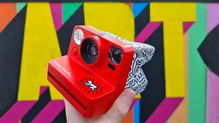 Polaroid Now REVIEW vs INSTAX: Keith Haring edition