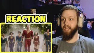 SHAZAM! FURY OF THE GODS - Official Trailer (REACTION!!!)