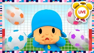 Pocoyo Football Aprende los numeros | DIBUJOS ANIMADOS y CARICATURAS para niños |Pocoyó en DIRECTO