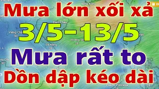 Dự báo thời tiết hôm nay và ngày mai 4/5/2024 | dự báo bão mới nhất | thời tiết 3 ngày tới