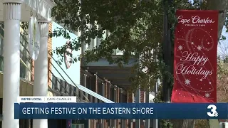 Festivities have begun on the eastern shore