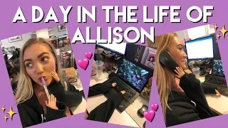 A day in the life of Allison! | tarte talk