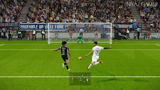 PES 2021 | PSG vs LYON | Penalty Shootout | Messi vs Lyon Gameplay PC