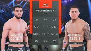 "WEC 35" Carlos Condit Vs. "WEC 53" Anthony Pettis : EA Sports UFC 5 Simulations : UFC 5 (PS5)