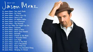 🔴 Jason Mraz Greatest Hits - Jason Mraz Playlist - Best Of Jason Mraz 2020