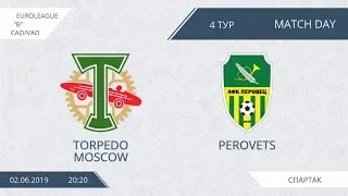 AFL19. EuroLeague. CAO/VAO. Division B. Day 4. Torpedo Moscow - Perovets