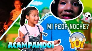 INCREÍBLE EXPERIENCIA | ACAMPANDO EN EL JARDÍN DE MI CASA *Épico*