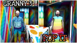 GRANNY AND GRANDPA ARE SIMPLE DIMPLE - GRANNY 3 POP IT MOD | FULL GAMEPLAY