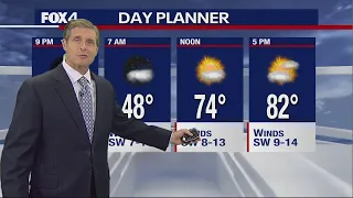 Dallas Weather: Chance of severe weather in North Texas Thursday
