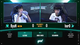 [2024 GSL S1] Ro.8 Group A Match2 ByuN vs herO