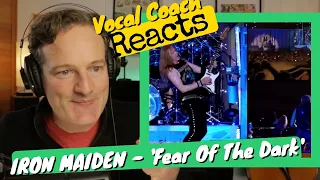 Vocal Coach REACTS - IRON MAIDEN 'Fear Of The Dark' (Live in Rio)