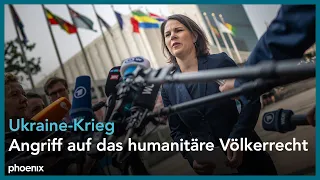 Annalena Baerbock zur Sitzung des UN-Sicherheitsrates zum Ukraine-Krieg am 18.07.23