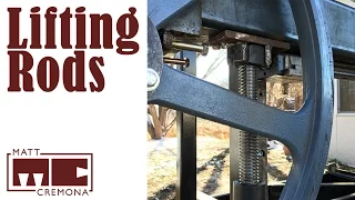 Saw Head Lift Rods - Building a Large Bandsaw Mill - Part 12