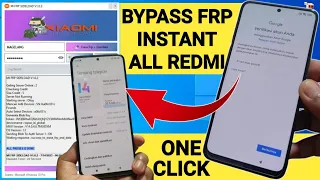How to Bypass Frp Redmi Miui 14 Android 13 New Security instant One Click with Mi Frp Sideload