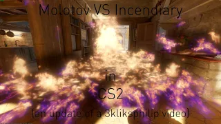 CS2 - Molotov VS Incendiary Grenade