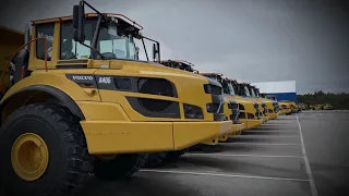 Erstmals im deutschen Fernsehen – Der Bau des größten knickgelenkten Dumpers A60H